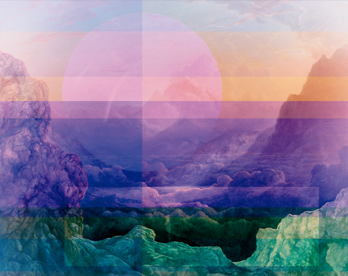 Llanganati fusión - Cromolitografía